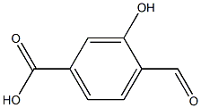 3-hydroxyterephthal-aldehydic acid Struktur