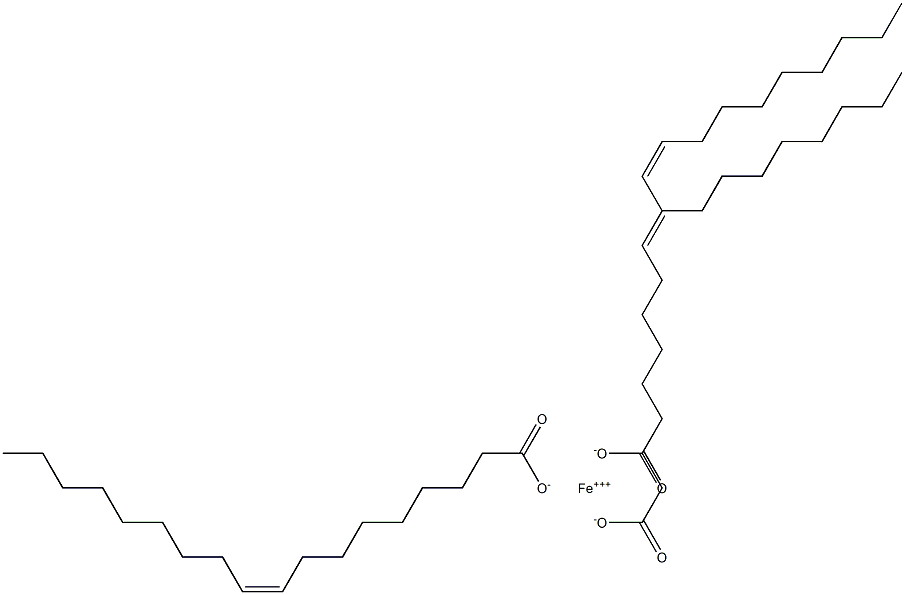 iron(III) oleate Struktur