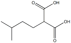 isoamylmalonic acid Struktur