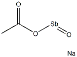 sodium acetylstibanilate Struktur