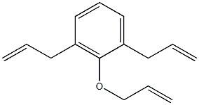 1,3-Di-2-propenyl-2-(2-propenyloxy)benzene, epoxidized Struktur