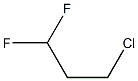 3-Chloro-1,1-difluoropropane Struktur