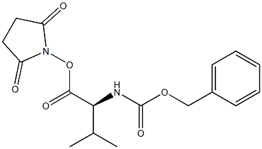 CBZ-L-VALINE N-SUCCINIMIDE ESTER Struktur