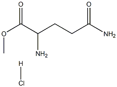 DL-GLUTAMINE METHYL ESTER HCL Struktur