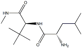 L-LEUCYL-L-TERT-LEUCINE-N-METHYLAMIDE Struktur