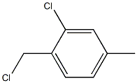 2-CHLORO-4-METHYLBENZYL CHLORIDE Struktur