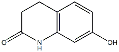 7-HYDROXY-3,4-DIHYDROQUINOLONE Struktur