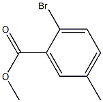 2-BROMO-5-METHYLBENZOIC ACID METHYL ESTER Struktur