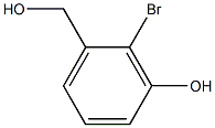 2-BROMO-3-HYDROXYBENZYL ALCOHOL Struktur