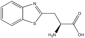 (S)-2-Amino-3-(2-benzothiazolyl)-propionic acid Struktur