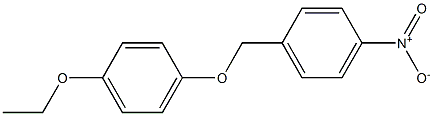 1-ETHOXY-4-[(4-NITROBENZYL)OXY]BENZENE Struktur