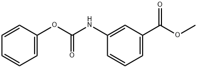 METHYL 3-[(PHENOXYCARBONYL)AMINO]BENZOATE Struktur