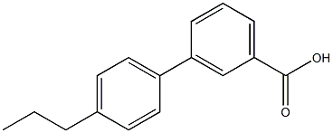 3-(4-N-PROPYLPHENYL)BENZOIC ACID 97% Struktur