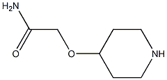 2-(4-PIPERIDINYLOXY)ACETAMIDE Struktur