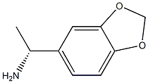 (1R)-1-(1,3-BENZODIOXOL-5-YL)ETHANAMINE Struktur