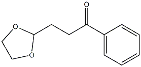 3-(1,3-DIOXOLAN-2-YL)PROPIOPHENONE 96% Struktur