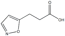 3-ISOXAZOL-5-YLPROPANOIC ACID Struktur