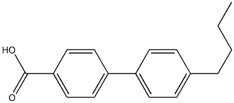 4-(4-N-BUTYLPHENYL)BENZOIC ACID 97% Struktur