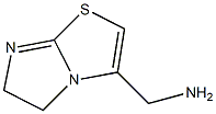 1-(5,6-DIHYDROIMIDAZO[2,1-B][1,3]THIAZOL-3-YL)METHANAMINE Struktur