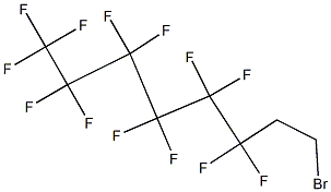 1H,1H,2H,2H-PERFLUOROOCTYL BROMIDE 97% Struktur