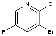 3-BROMO-2-CHLORO-5-FLUOROPYRIDINE,98% Struktur