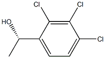 (1S)-1-(2,3,4-TRICHLOROPHENYL)ETHANOL Struktur