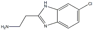 2-(6-CHLORO-1H-BENZIMIDAZOL-2-YL)ETHANAMINE Struktur