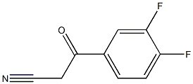 3,4-DIFLUOROBENZOYLACETONITRILE 96% Struktur