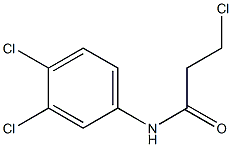 3-CHLORO-N-(3,4-DICHLORO-PHENYL)-PROPIONAMIDE 99% Struktur