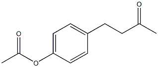 4-(P-ACETOXYPHENYL)-2-BUTANONE 97% Struktur