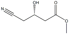 (S)-METHYL-4-CYANO-3-HYDROXY BUTYRATE, 99+% Struktur