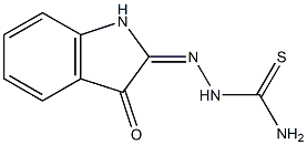 2 3-INDOLEDIONE 3-THIOSEMICARBAZONE 95% Struktur