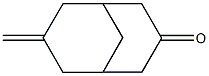 7-METHYLENE-BICYCLO[3,3,1]NONAN-3-ONE Struktur