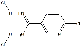 6-Chloro-nicotinamidine 2HCl Struktur