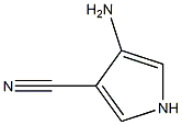 4-AMINO-1H-PYRROLE-3-CARBONITRILE Struktur