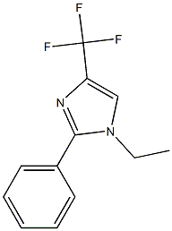 1-ETHYL-2-PHENYL-4-TRIFLUOROMETHYL-1H-IMDAZOLE Struktur