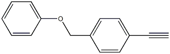 1-ETHYNYL-4-(PHENOXYMETHYL)BENZENE Struktur