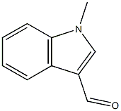 1-METHYL 3-FORMYL INDOLE Struktur