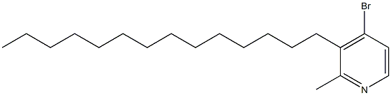 Myristylpicoline Bromide Struktur