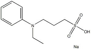 N-Ethyl-N-(3-Sulfopropyl)Aniline Sodium Struktur