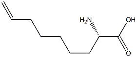 (S)-2-aminonon-8-enoic acid Struktur