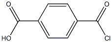 4-(CHLOROCARBONYL) BENZOIC ACID Struktur