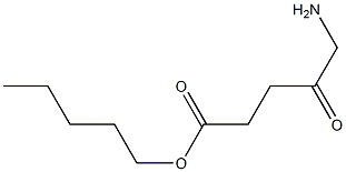 5-AMINOLEVULINIC ACID PENTYL ESTER Struktur