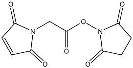 MALEIMIDOACETIC ACID N-SUCCINIMIDYL ESTER Struktur