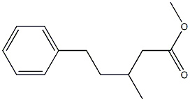 4-BENZYL-3-METHYLBUTANOIC ACID METHYL ESTER Struktur