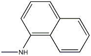 N-METHYLNAPHTHYLAMINE Struktur