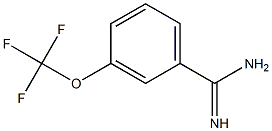 3-(trifluoromethoxy)benzenecarboximidamide Struktur