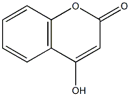 4-HYDROXYCOUMARIN PRECIPITATED Struktur