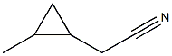 (2-Methylcyclopropyl)Acetonitrile Struktur