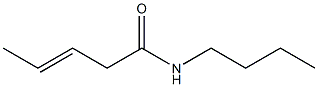 (3E)-N-Butylpent-3-Enamide Struktur